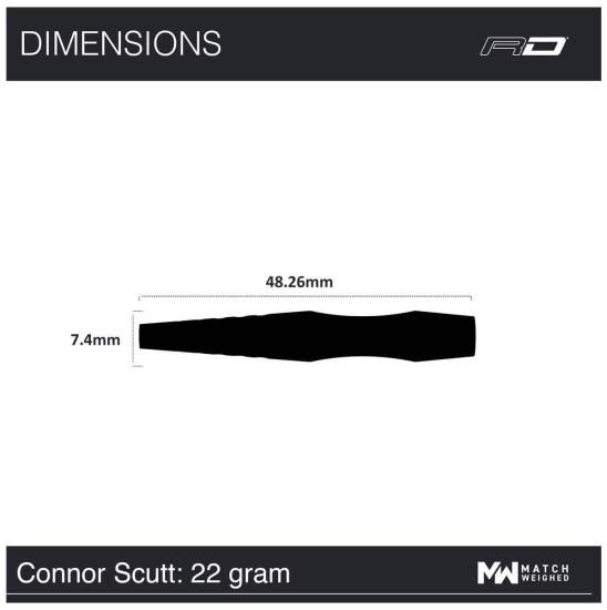 Reddragon Connor Scutt 90% Steeldart 22g
