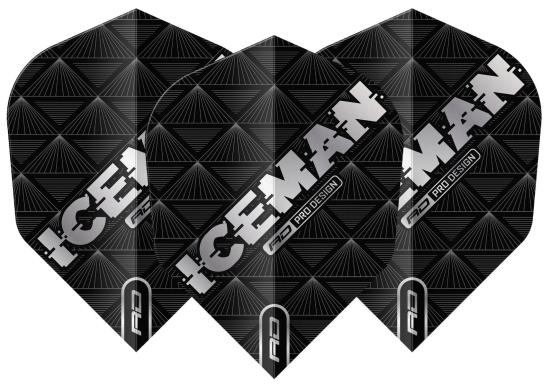 RedDragon Gerwyn Hardcore Price Iceman Flights Schwarz