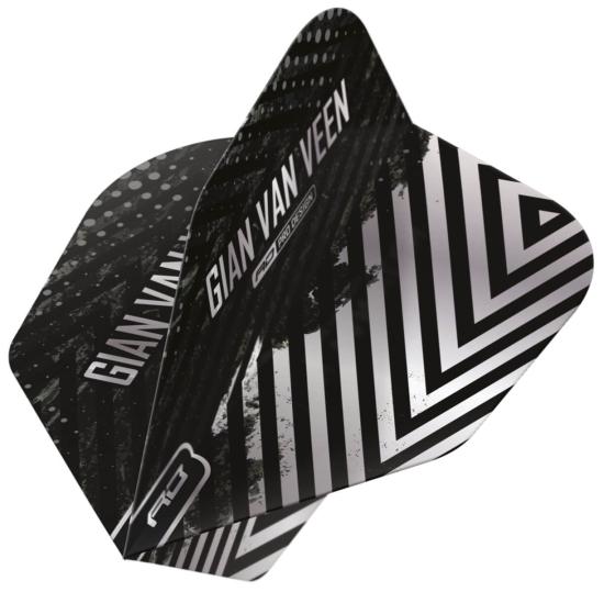 RedDragon Gian van Veen Schwarz-Silber No6