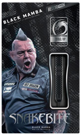 RedDragon Peter Wright Black Mamba Steeldart 22-24 g