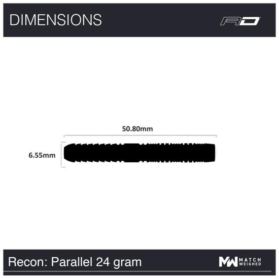 RedDragon Recon Parallel Steeldart 22-24g