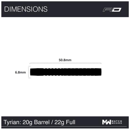 RedDragon Tyrian Softdart 22 g
