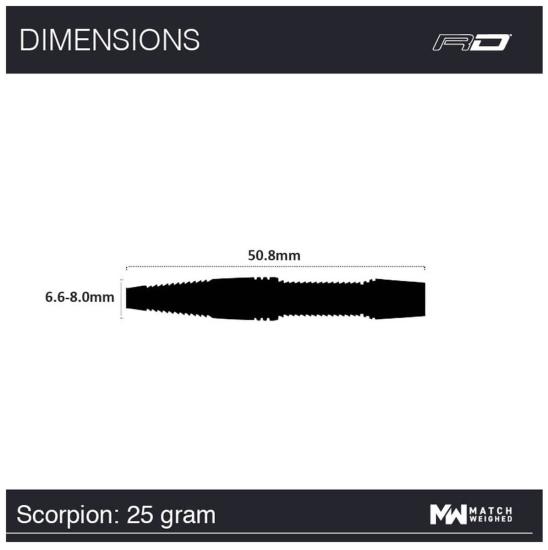 RedDragon Scorpions Steeldart 21-23-25g