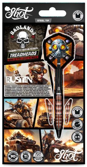 Shot Badlands Rustin 90% Steeldart 23-24-25 g