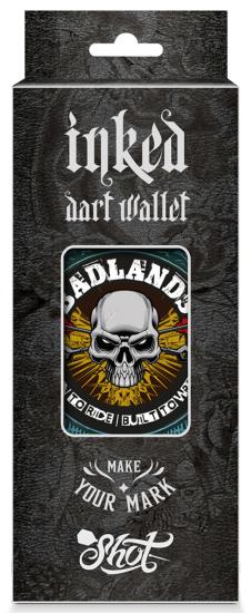 Shot Inked Badlands Dart Tasche Blau