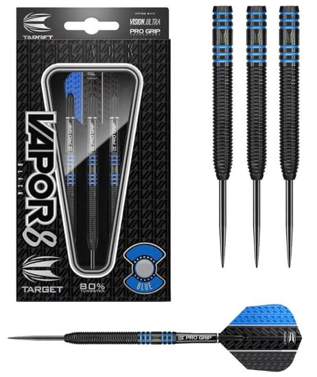 Vapor8 Black Steeldart Blau 22-24g