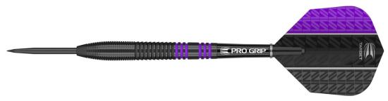 Target Vapor8 Black Steeldart Lila 21-23g