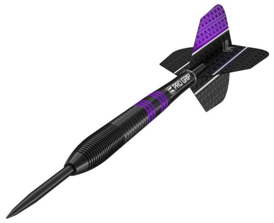 Target Vapor8 Black Steeldart Lila 21-23g