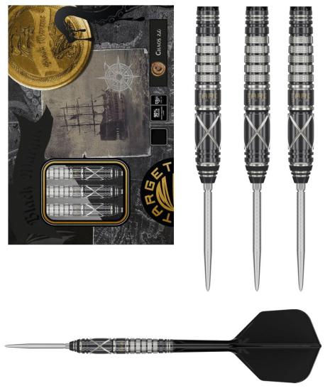 Target Japan Black Marque Chaos G2 90% Steeldart 21-23g