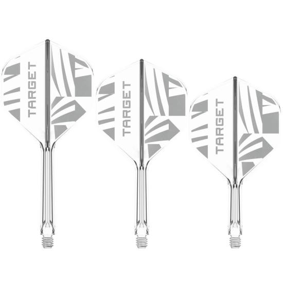 Target K-Flex No2 Klar Flight/Shaft Kombination