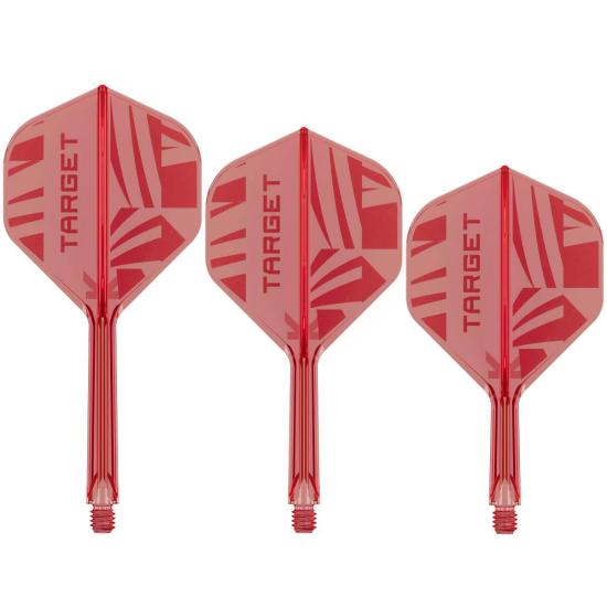 Target K-Flex No2 Rot-Klar Flight/Shaft Kombination