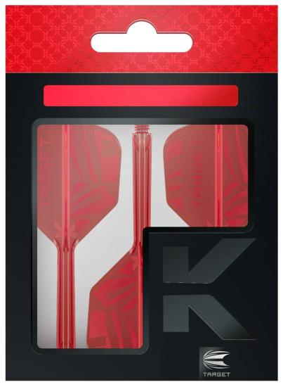 Target K-Flex No6 Rot-Klar Flight/Shaft Kombination