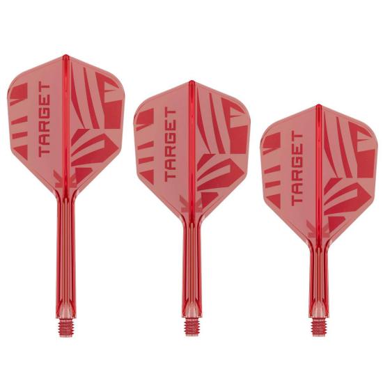 Target K-Flex No6 Rot-Klar Flight/Shaft Kombination