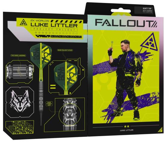 Target Luke Littler Fallout  90% Softdart 19g