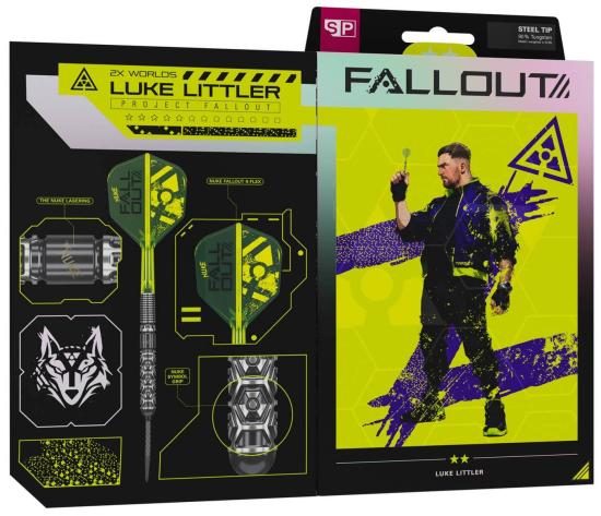 Target Luke Littler Fallout 90% SP Steeldart 22-23-24g