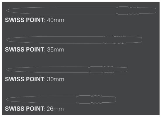 Target Swiss Point Gold 40 mm
