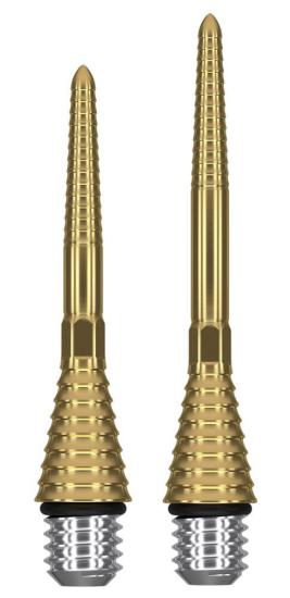 Target Titanium Swiss Point Conversion Grooved Spitze Gold