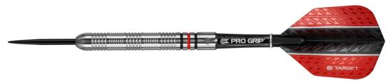 Target Vapor8 03 Steeldart abwechselner Grip 24g
