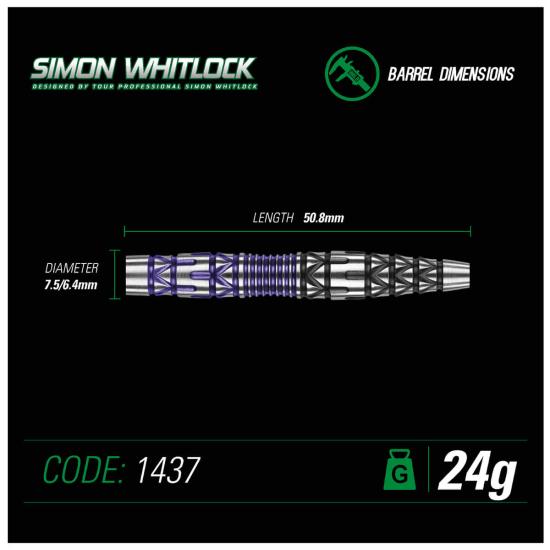 Winmau Simon Whitlock Special Steeldart 22-24g