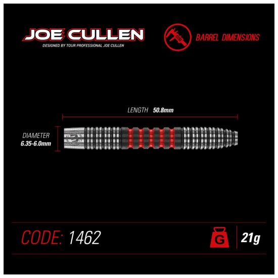 Winmau Joe Cullen Steeldart 21-23g