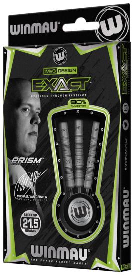 Winmau MvG Exact Steeldart 21,5-23-24-25g