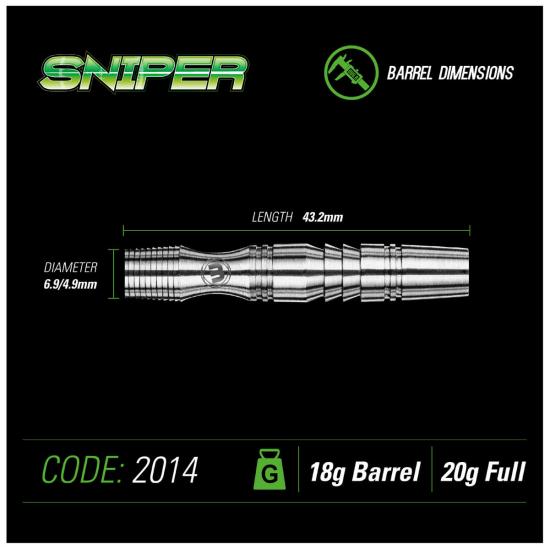 Winmau Sniper 90% Softdart 20g