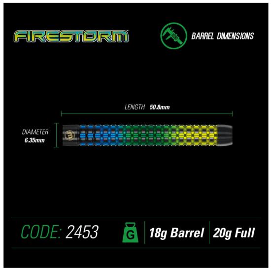 Winmau Firestorm Softdart 20g