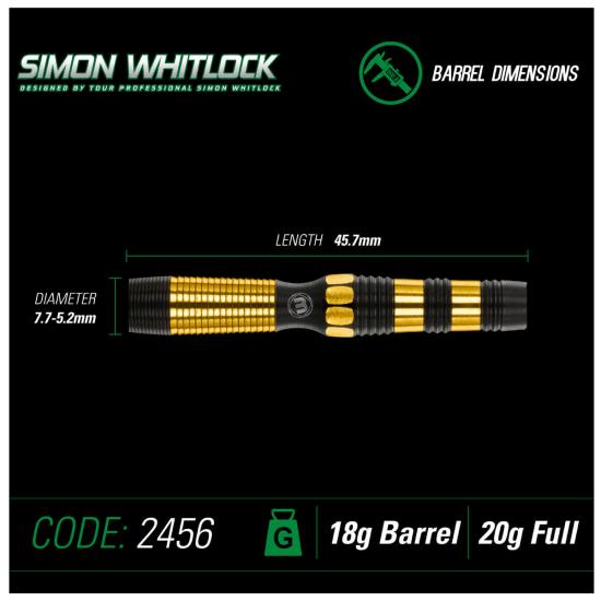 Winmau Simon Whitlock Dynamic SE Softdart 20g