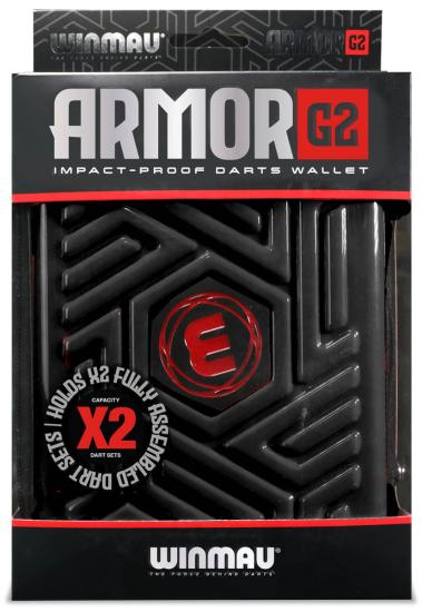 Winmau Armor G2 Dart Case Schwarz
