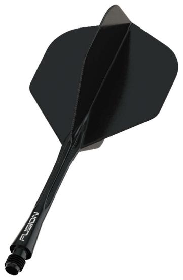 Winmau Fusion Flight-Shaft Schwarz