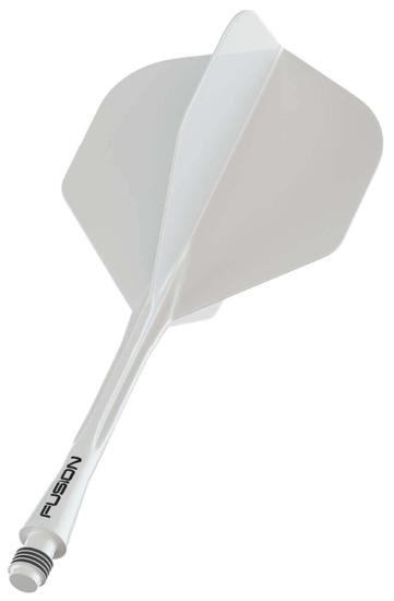 Winmau Fusion Flight-Shaft Weiß
