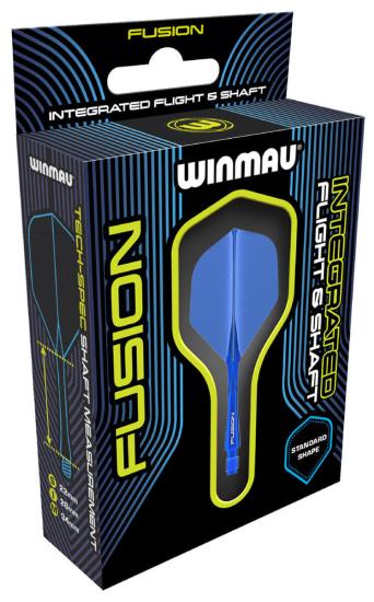 Winmau Fusion Flight-Shaft Azur Blau