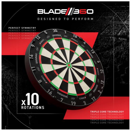 Winmau Blade 360 PDC Dart Board