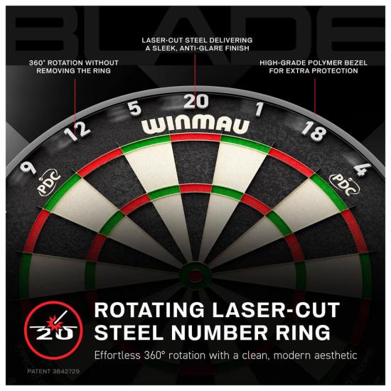 Winmau Blade X Pro Core - Official PDC Dartboard