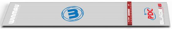 Winmau Dartmatte Teppich Clear Zone Precision PVC mit Oche