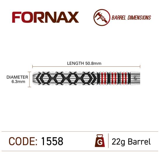 Winmau Fornax Parallel Steeldart 22-24g