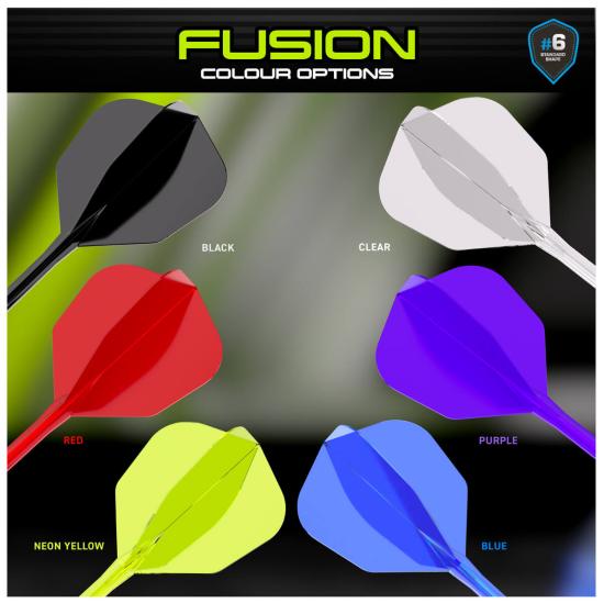 Winmau Fusion Flight-Shaft Lila