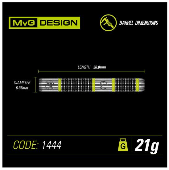 Winmau MvG Aspire Steeldart 25g