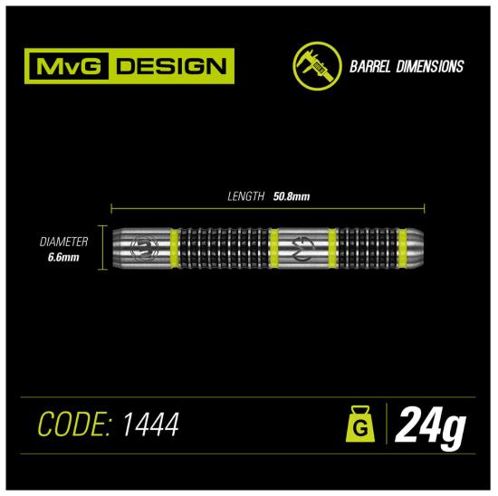 Winmau MvG Aspire Steeldart 25g