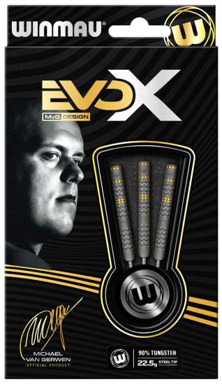 Winmau MvG EvoX 90% Steeldart 21-22,5-24g