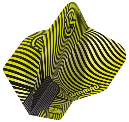 Winmau Prism Delta MvG Flight Grün-Schwarz