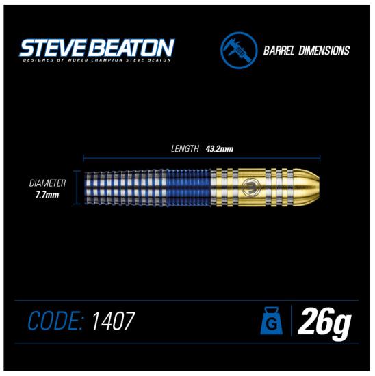 Winmau Steve Beaton Steeldart 22-26g