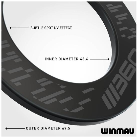 Winmau Surround Blade 360 Schwarz