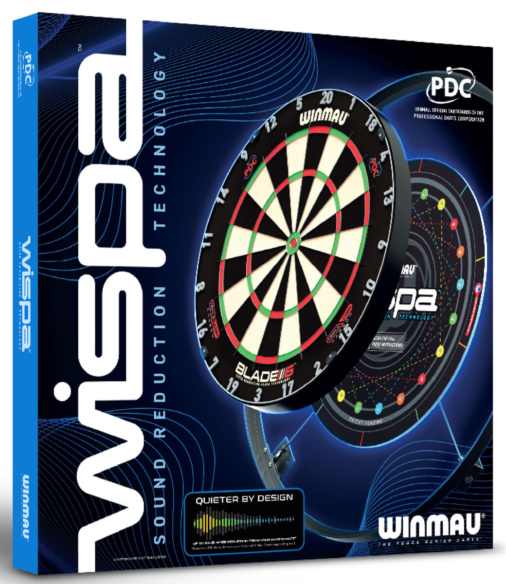 Winmau Wispa Dartboard Schallschutz