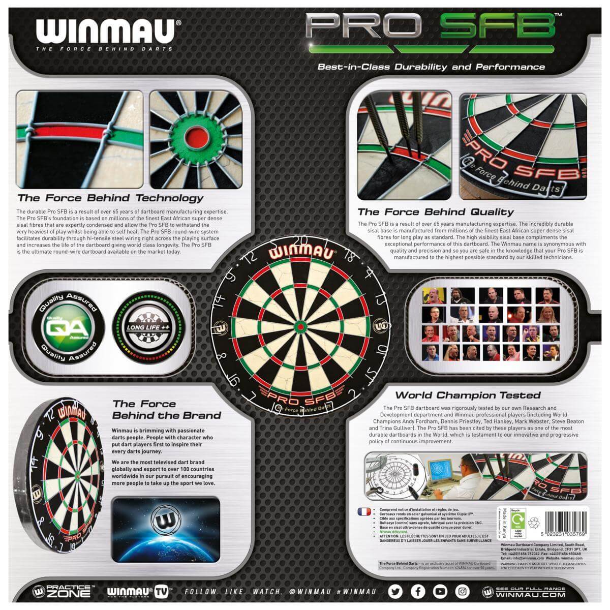 support cible winmau xtreme Winmau