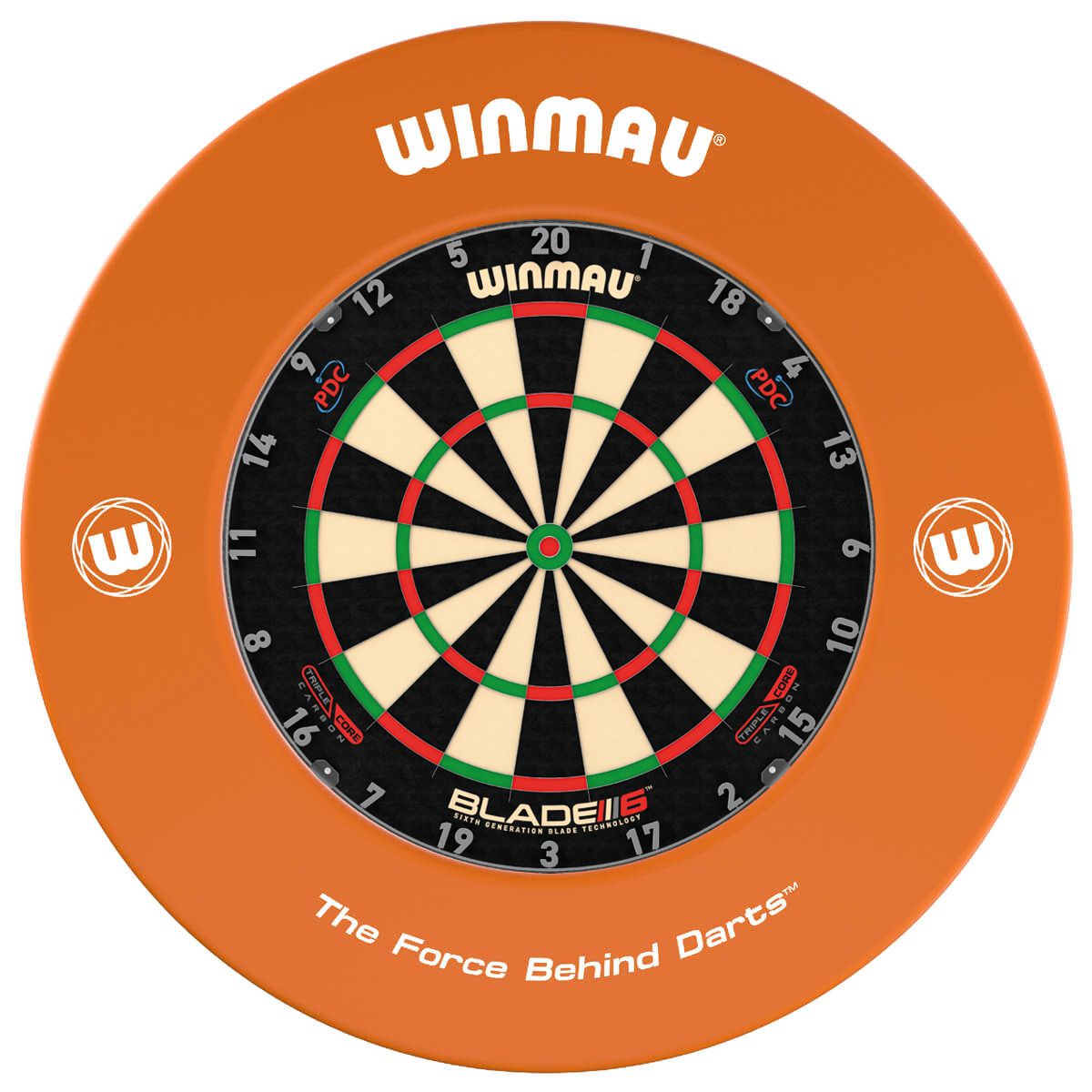 Winmau Surround Orange mit Logos