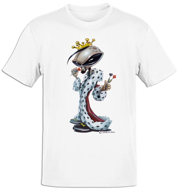 T-Shirt Alien King schmal