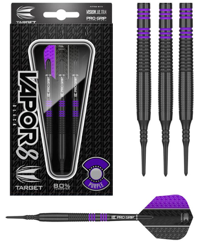 Target Vapor8 Black Lila Softdart 18g Target Vapor8 Black Lila Softdart 18g
