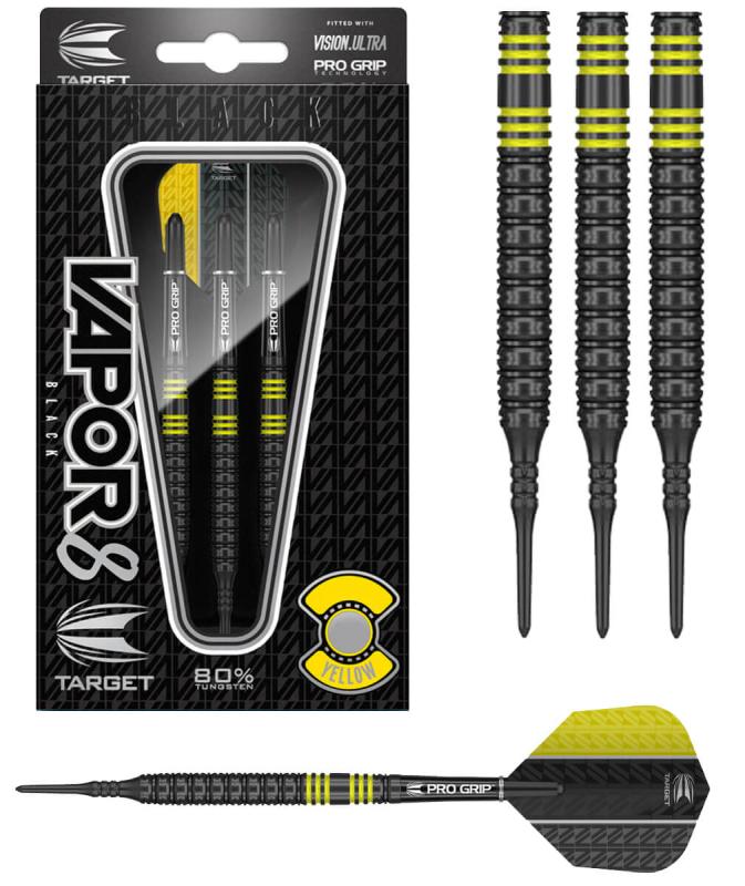 Target Vapor8 Black Gelb Softdart 19g