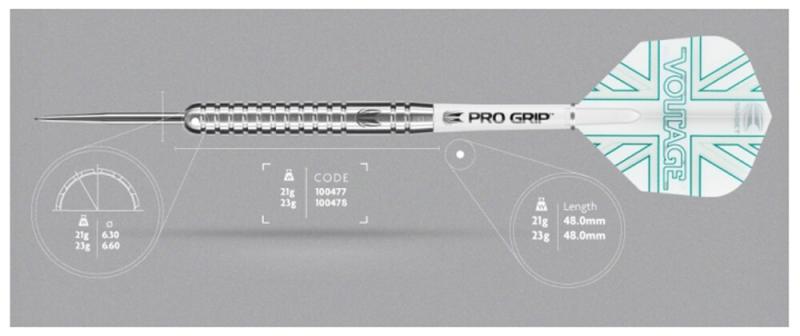 Rob Cross Steeldart 21-23g